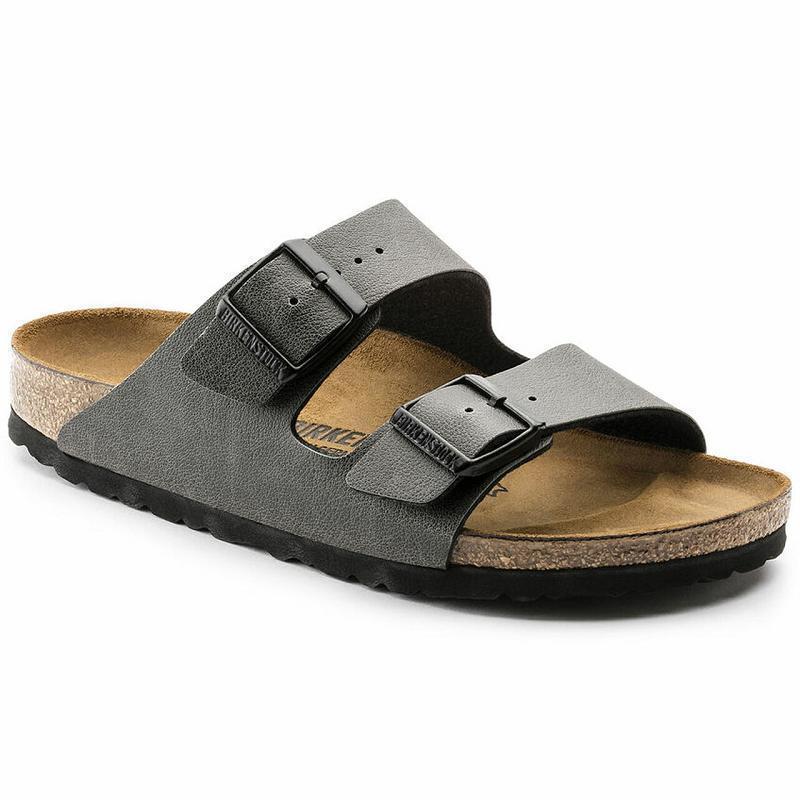 Birkenstock Birko Flor Arizona Herre Grå | DK 240UZG